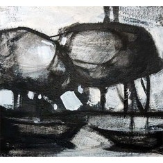 Salman Farooqi, 8 x 8 Inch, Acrylic on Canvas, Landscape Painting, AC-SF-680 Salman Farooqi, 8 x 8 Inch, Acrylic on Canvas, Landscape Painting, AC-SF-680